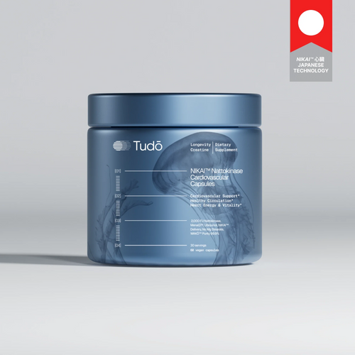 NIKAI™ Nattokinase + K2 + CoQ10 Cardiovascular Capsules